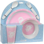 Set of plates and cutlery - SAFTA - Koala - 4 pieces - Durable - For children - Dishwasher safe