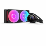Veepuhastus - NZXT - RL-KR240-B2 - Kraken Plus 240 RGB - Kohandatav ruudukujuline ekraan 1.54" ja RGB ventilaatorid - Must