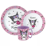 Hello Kitty Kuromi laste n&otilde;ude komplekt, 3 osa