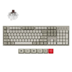 Juhtmega m&auml;nguklaviatuur Keychron C2 Pro 8K Wired C2PX-M3 Keychron Super Brown, Inglise (US), valge v., Keychron C2 Pro 8K (C2PX-M3) - US Layout - Hot-Swappable Super Brown Switches - Black (Juoda) Mechaninė Žaidimų Klaviatūra