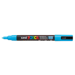 Marker UNI Posca PC-3M, &uuml;mar, 0.9 - 1.3 mm, helesinine