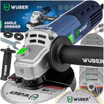 Nurklihvija Wuber 10 l&otilde;ikekettaga, 125 mm, 850 W