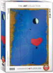 M&otilde;istatus "dance Ii" Joan Miro, 1000 detaili