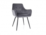 2-tooli komplekt Signal Meble Lemon Velvet, hall