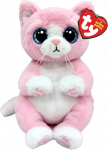 Roosa pl&uuml;&uuml;sist kassipoeg Lillibelle Ty - 15 cm