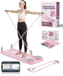 AMAZINGHOME Pilates komplekt, roosa