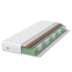 Madrats 180x200 taskuvedrudega, kookoskiudkihiga, 26 cm, Comfort kate, H4/H5 PAT KOKOS