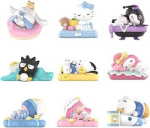 Pop Mart Sanrio Hello Kitty Fall a Sleep Series Blind Box Random Figure - Plastist kujuke