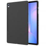 "Shell" K&otilde;va silikoon (TPU) kaaned - must (Galaxy Tab S10 FE+)