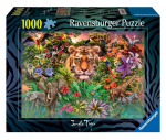Ravensburger pusle 1000 tk: tiiger džunglis