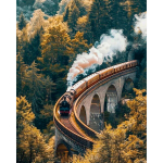 Teemanttikand 40x50 cm, S&uuml;gisene Ekspress, varvikas, LG371e