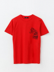 CAVALLI CLASS - Meeste l&uuml;hikeste varrukatega s&auml;rk QXT63EJD060RED_XXL, XXL