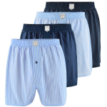 Bokserid Lee Cooper meeste, puuvillased, 4 tk., sinised