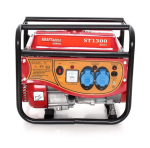 Kraft & Dele KD110 bensiinimootoriga elektrigeneraator, 1500 W, 12/230 V