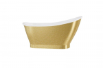 Vann Besco Gloria Glam Gold, 160 x 68 cm, koos klik-klak kroomiga