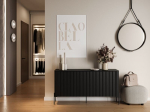 Kummut Cama Meble Vera, mattmust