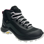 Naiste matkasaapad Grisport Black Waterproof Vibram-tallaga