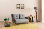 Diivan-voodi Atelier del Sofa Cosmo, helehall