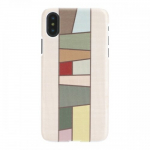 Man & Wood naturaalsest puidust &uuml;mbris iPhone XS/X jaoks &ndash; Nemo White