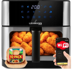 Lehmann Aromato kuum&otilde;hufrit&uuml;&uuml;r, 1800 W, 10 l, aknaga, Wi-Fi, 12 programmi