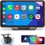 7" traadita CarPlay Android Auto autoekraan