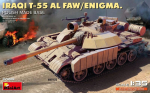 Liimitav mudel MiniArt 37080 Iraqi T-55 Al Faw/Enigm. Polish Made Base 1/35