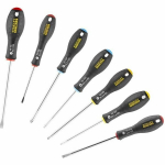 7 Piece Screwdriver Set - STANLEY FATMAX - 0-65-438 - Electrician + Mechanic + Phillips + Pozidriv