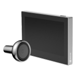 Connected peephole - EZVIZ - HP2 - 1080p - 2200mAh battery - 146&deg; viewing angle - 4.3 inch screen