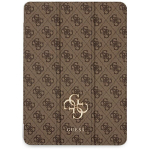 Guess GUFC11PM24PS4SGW iPad Pro 11" 2024 brązowy|brown Magnetic 4G Big Logo
