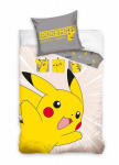 Laste voodipesukomplekt Pokemon Pikachu 140x200, 2-osaline
