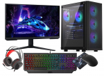 VIST Gaming Set Ryzen 7 5700X RTX 5060 32GB SSD 1TB W11 WIFI LCD 24"