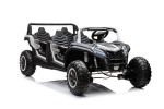 Neljakohaline laste elektriauto Buggy A033 4x4, must/valge