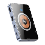 Multimeediapleier 10-&uuml;hes C-t&uuml;&uuml;pi dokk USB3.0 jaoturiga, Thunderbolt 4, s&uuml;learvutile