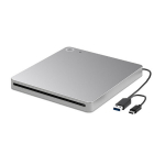 V&auml;line 3D Blu-ray/DVD-draiv, USB 3.0 ja Type-C, &uuml;li&otilde;huke, pesaga