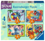 Ravensburger pusle 4in1 Disney Stitch