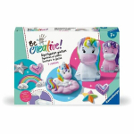 Be Creative Figurines Licornes, 10 objekta za izradu od gipsa, Dekoracija, Kreativni hobiji, Od 7 godina, Ravensburger