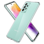 Evelatus Samsung Galaxy A73 5G l&auml;bipaistev silikoon&uuml;mbris 1.5mm TPU l&auml;bipaistev