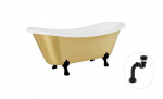 Vann Besco Amelia Glam 190, Gold+Black, sifooniga Klik-klak Black