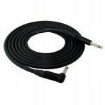 Instrumentaalne kaabel Roxtone jack 6.3mm nurga all kitarrile, bassile 5m Reds Music Live