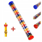 Rainstick 41 cm, vihmakepp, vihmategija, v&auml;rviline vali vihm