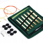Bambusest vahetatavate varraste komplekt - 13cm Bamboo Deluxe Set &ndash; Knitpro