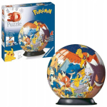 Ravensburger 3d pusle pall 72 osa Pokemon &otilde;petlik m&auml;nguasi