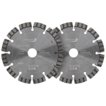 Prodiamant premium teemantketas betoonile laser turbo double pack 150 mm x 22.2 mm teemantketas 2x pdx821.735 150 mm