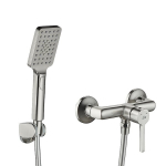 Du&scaron;ikraan koos du&scaron;ikomplektiga Laveo Alita, Brushed nickel