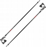 Suusakepid Leki Hot Shot S, 135 cm, mustad