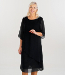 Hansmark Naiste kleit 74108*01, must