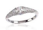 Кullast s&otilde;rmus briljandiga Diamond Sky "Heavenly Gift", proov 585