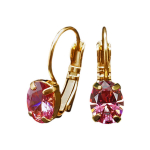 H&otilde;bedased k&otilde;rvar&otilde;ngad "Baroque Mirror II (Fancy Pink)" Swarovski Zirconia Pure Brilliance kristallidega