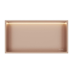 Vannitoa riiul, s&uuml;vistatav Wall-Box One - vask koos Lediga - 30X60X10 cm