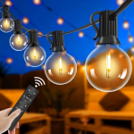 V&auml;lisvalgustite girland puldiga, 17 LED, 15 m